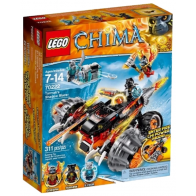 LEGO LEGENDS OF CHIMA Огненный Вездеход Тормака