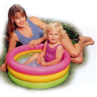 Бассейн надувной "Sunset Glow Baby Pool", 86х25см
