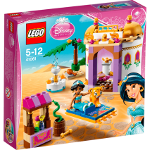 Конструктор LEGO DISNEY PRINCESS Экзотический дворец Жасмин в упаковке