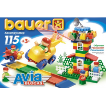 Конструктор BAUER "АВИА" 115 элементов