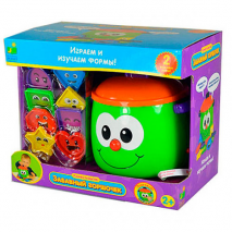 Умный горшочек, развивающая игрушка, эл/мех., со световыми и звуковыми эффектами, 208410