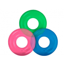 Круг надувной "Transparent Tubes", 76 см, от 8 лет