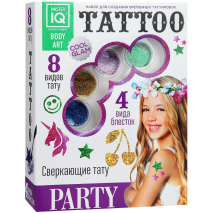 Набор для создания временных татуировок PARTY