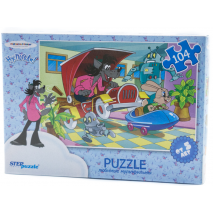 Ну, погоди! пазл 104 элемента (роботы)