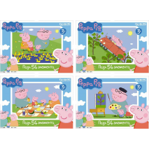 Peppa Pig. Мини-пазл 54А