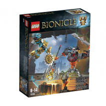 Создатель Масок против Стального Черепа Lego Bionicle