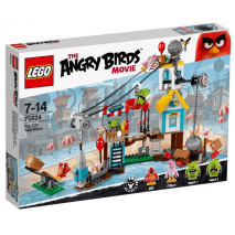 Разгром Свинограда Лего Злые птички