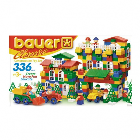 Конструктор Classik New, 336 элемента Кроха (Bauer), Бауэр