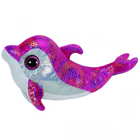 Beanie Boo's Дельфин Sparkles (розовый), 33 см