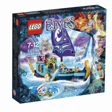Корабль Наиды Lego Elves в упаковке