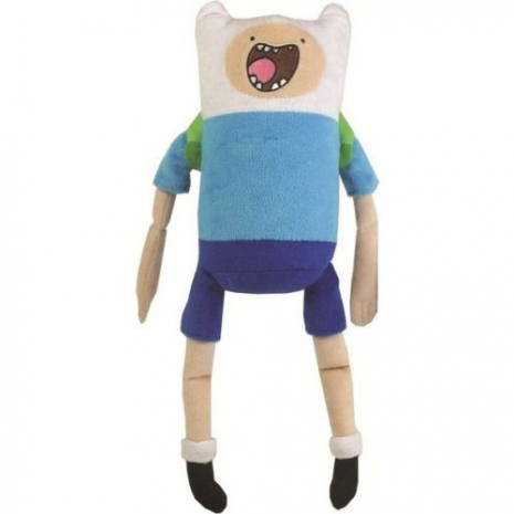 Финн (Finn) - плюшевая игрушка со звуком, 30 см, Adventure Time 14351-mk
