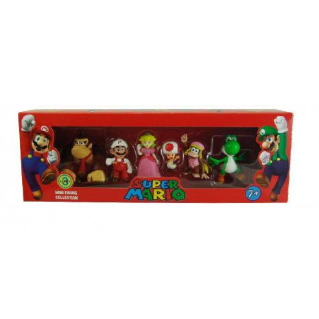 Набор мини-фигурок Марио Mario Series 3 (6 в 1)