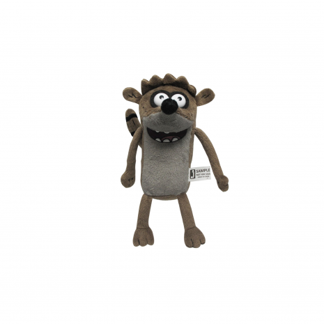 Ригби (Rigby), плюшевая игрушка со звуком (27 см), Regular Show 92142-mk