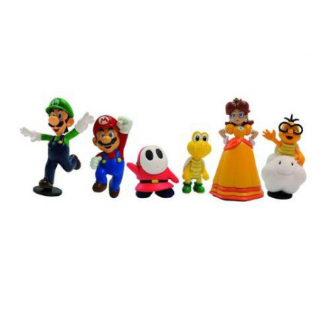 Набор мини-фигурок Марио Mario Series 2 ( 6 в 1)
