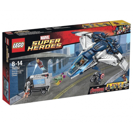Погоня на Квинджете Мстителей, Lego Super Heroes, 76032-L