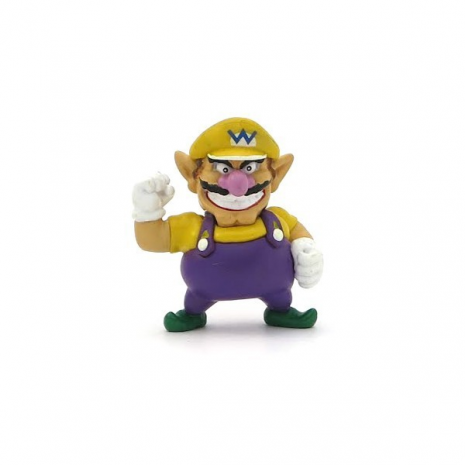 Набор фигурок Mario Series 4: Waluigi, Donkey Kong, Wario, Boo Ghost, Gumbo и маленький Donkey 6 в 1 (7 см)