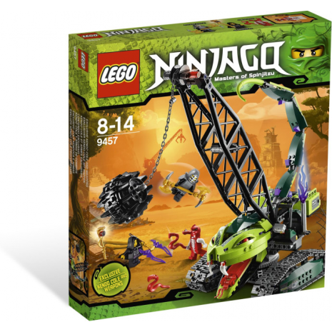 Разрушительная машина Фэнгпайе, Лего Ниндзяго (Lego Ninjago Fangpyre Wrecking Ball) 9457-lg