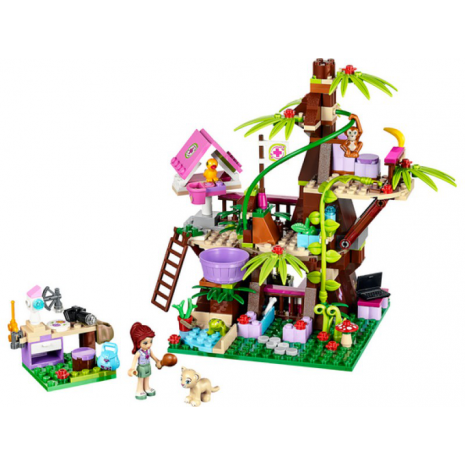 Домик на дереве в джунглях, Lego Friends