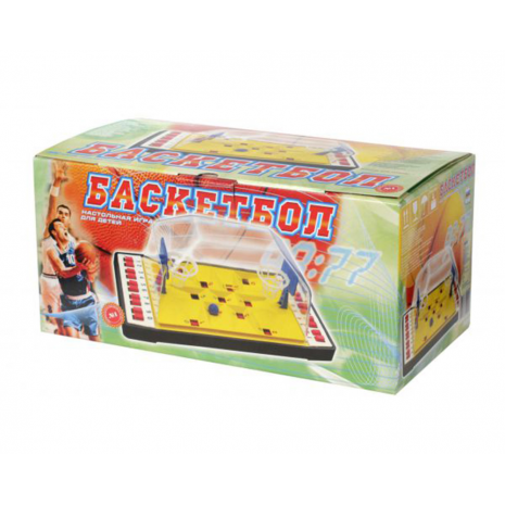 Баскетбол, настольная игра (Омский завод электротоваров) ОМ-48202
