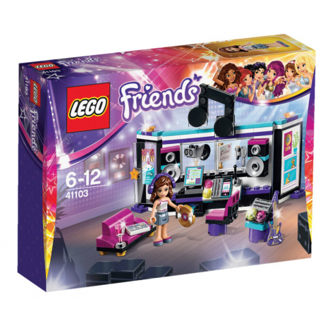 Студия звукозаписи поп-звезды Lego Friends
