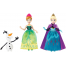Анна и Эльза, героини м/ф "Холодное сердце", в наборе с Олафом, Disney Frozen
