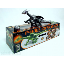 Дракон радиоуправляемый, пластмассовый, 75 х 23,5 х 24 см. 28109jab