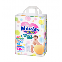 Merries трусики размер M (6-10 кг) 58шт